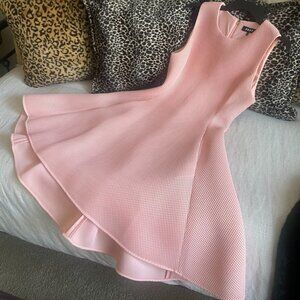 DKNY Perfectly Peach Fit & Flair Sleeveless Dress